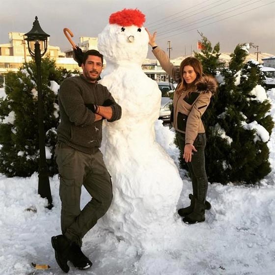 العاصفة السيبيرية تنزل النجوم الاتراك من السماء الى الثلوج الرائعة صورة رقم 14