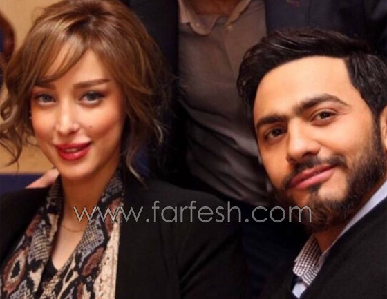 صور بسمة بوسيل زوجة تامر حسني بتسريحة جديدة تبرز جمالها صورة رقم 3