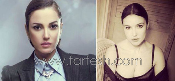  صور فنانات عربيات نسخة طبق الأصل عن جميلات هوليوود وتركيا  صورة رقم 3