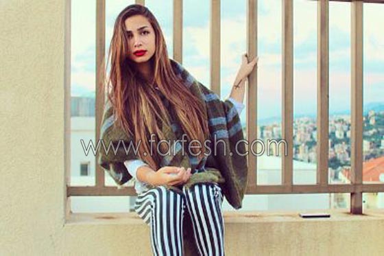  صور ابنة نوال الزغبي تكشف بطنها بـ  