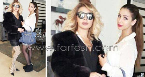  صور ابنة نوال الزغبي تكشف بطنها بـ  