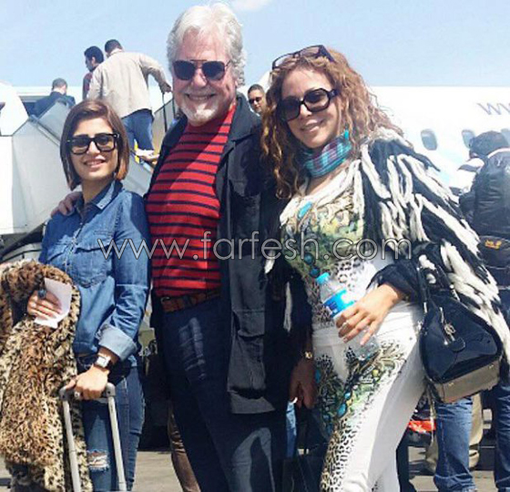 صور حسين فهمي مع لحية بيضاء تثير سخرية الجمهور لشبهه بمؤسس (كنتاكي) صورة رقم 4
