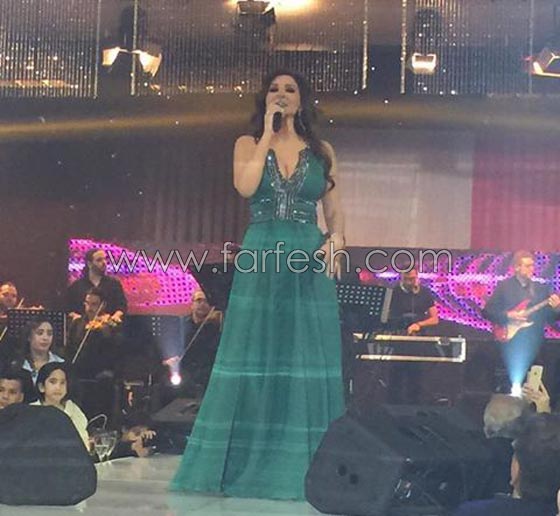 اليسا تشعل الجمهور باغانيها واطلالتها المثيرة بفستان مفتوح مع وائل جسار صورة رقم 5