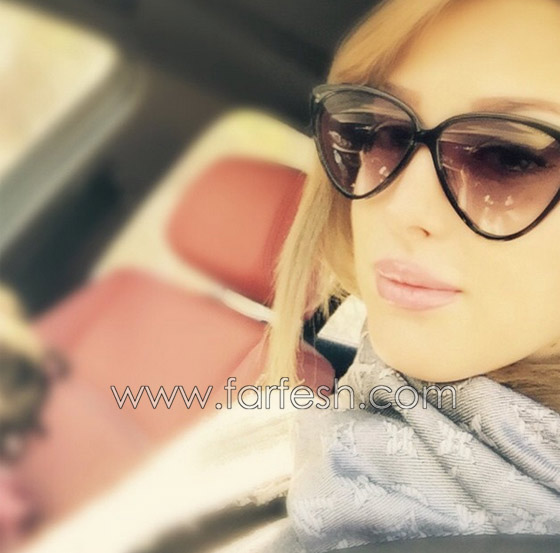 صور بسمة بوسيل زوجة تامر حسني بالوان شعر مختلفة  صورة رقم 5