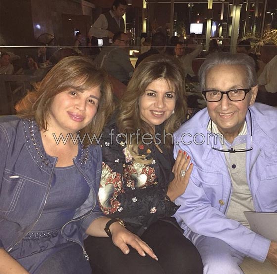 فيديو وصور نور الشريف في عيد ميلاده في اول ظهور له بعد مرضه   صورة رقم 5