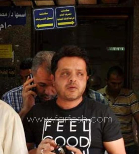 صور الفنانين في عزاء الفنان الراحل حسن مصطفى  صورة رقم 13