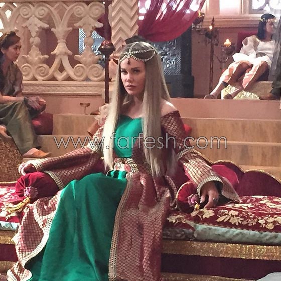 بالصور.. نيكول سابا تجسد شهرزاد في الف ليلة وليلة بليالي رمضان صورة رقم 8