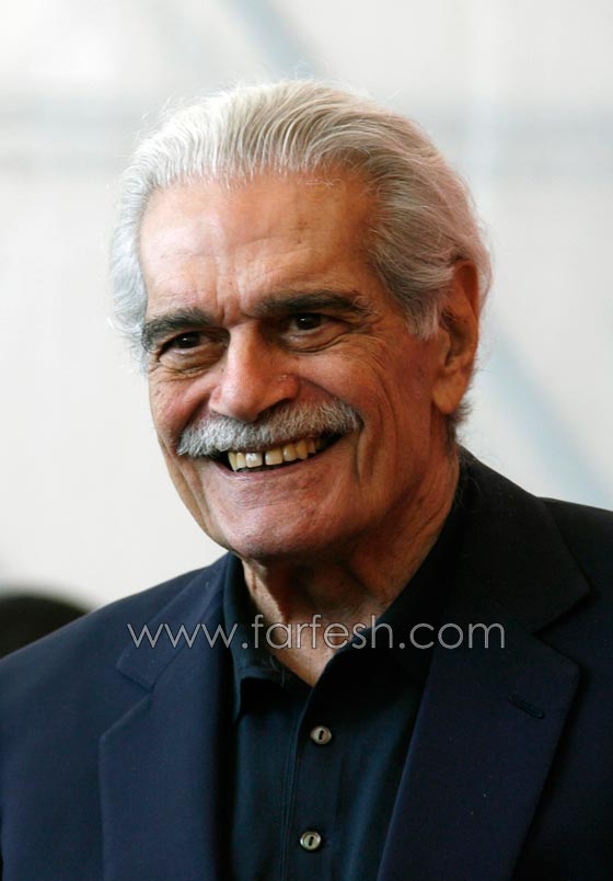 عمر الشريف مصاب بمرض الزهايمر وينسى انه نجم عالمي صورة رقم 7