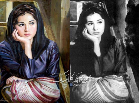صور فنانات سينما الابيض والاسود بألوان 2015 صورة رقم 11