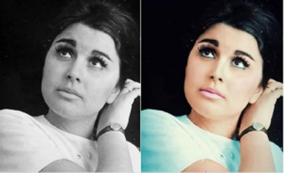 صور فنانات سينما الابيض والاسود بألوان 2015 صورة رقم 8