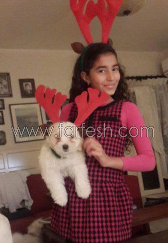  صور ابنة احمد الفيشاوي لينا تؤكد انها لم تعد طفلة بل فتاة يافعة  صورة رقم 1