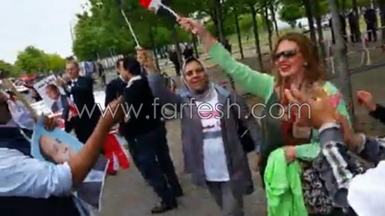 فيديو يسرا ولبلبة ترقصان بعلم مصر في المانيا على انغام (بشرة خير) صورة رقم 4