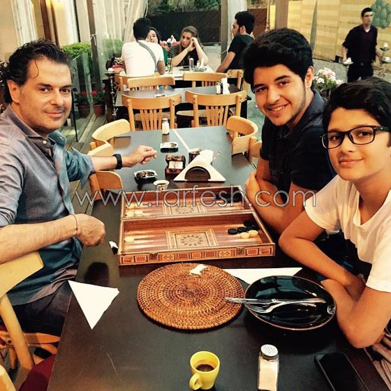 صور راغب علامة مع ولديه والمعجبات يطلبن يد خالد ولؤي! صورة رقم 2