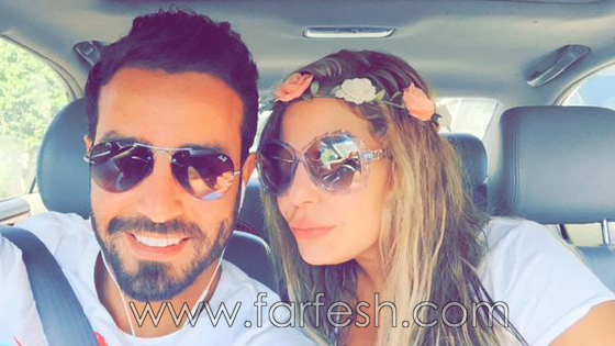 صورة سيلفي رائعة تكلف سعد رمضان وليليا الأطرش مخالفة مرورية مريعة صورة رقم 1