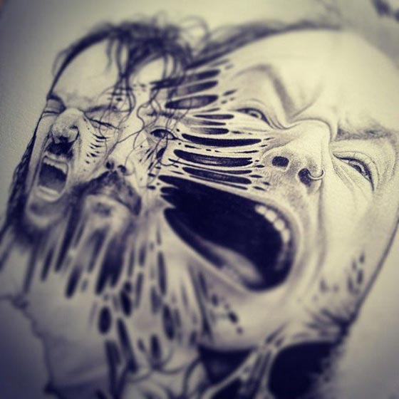 بالصور.. بول جاكسون فنان مبدع يحول رسوماته الى هياكل عظمية صورة رقم 8 بالصور.. بول جاكسون فنان مبدع يحول رسوماته الى هياكل عظمية صورة رقم 8