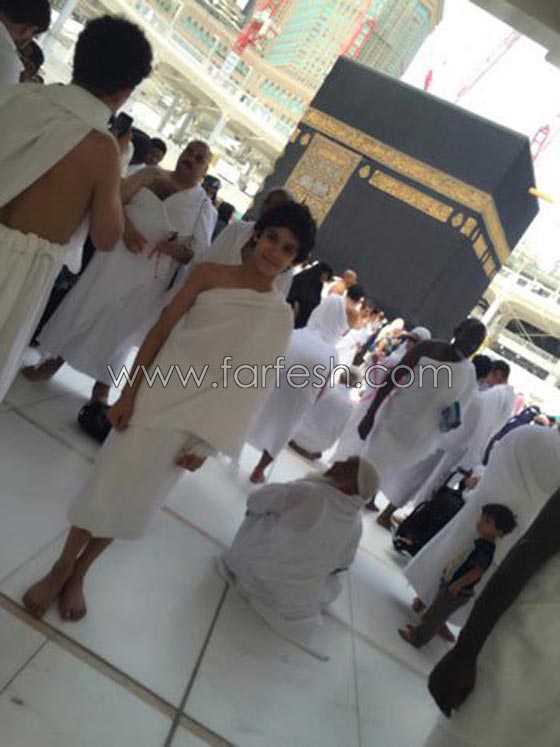 صور احلام مع ابنها فهد أثناء أداء العمرة في السعودية صورة رقم 4 صور احلام مع ابنها فهد أثناء أداء العمرة في السعودية صورة رقم 4