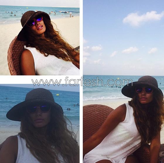 صور زينة مع توأمها على شاطئ البحر بدون كشف وجهيهما! صورة رقم 3 صور زينة مع توأمها على شاطئ البحر بدون كشف وجهيهما! صورة رقم 3