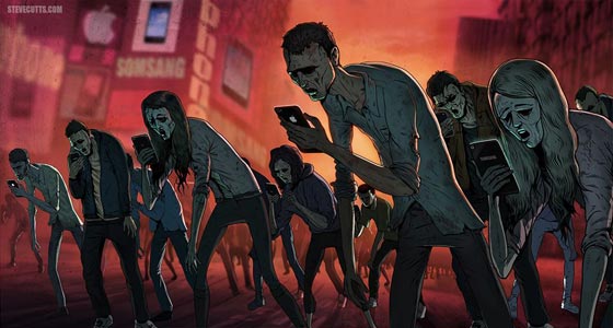 فنان بريطاني يشن حملة عنيفة على المدنية الحديثة.. متوسلا بالرسم صورة رقم 1 فنان بريطاني يشن حملة عنيفة على المدنية الحديثة.. متوسلا بالرسم صورة رقم 1
