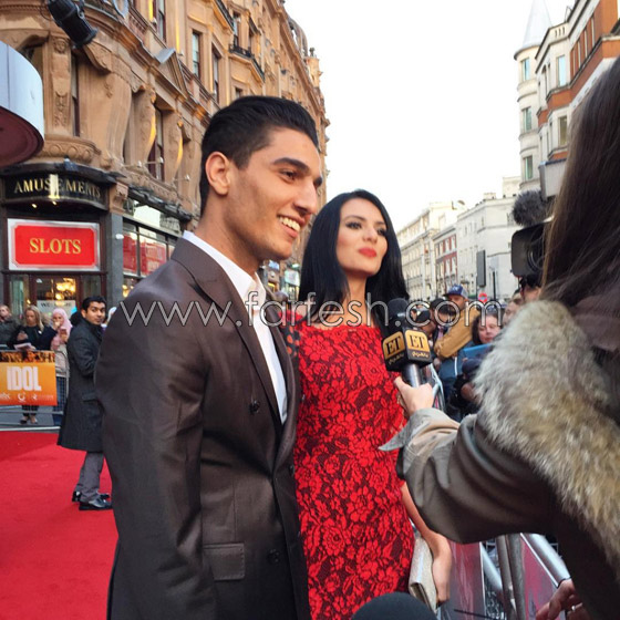 صور محمد عساف مع خطيبته لينا قيشاوي على السجادة الحمراء صورة رقم 2 صور محمد عساف مع خطيبته لينا قيشاوي على السجادة الحمراء صورة رقم 2