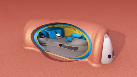 هكذا ستكون المستوطنات على المريخ.. تصاميم مقترحة صورة رقم 5