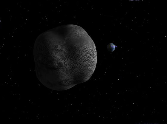  كويكب ضخم تم اكتشافه بشكل مفاجئ سيمر قرب الارض بعد ايام صورة رقم 3