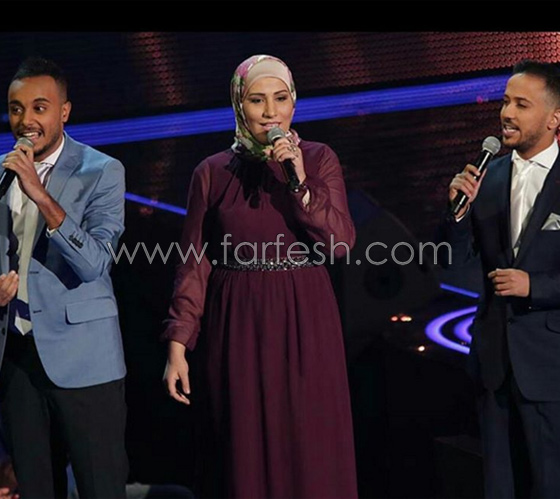 ذا فويس 3: شيرين تنثر الورد على راس نداء وسعد المجرد يدعم نجاة من فريق كاظم صورة رقم 4 ذا فويس 3: شيرين تنثر الورد على راس نداء وسعد المجرد يدعم نجاة من فريق كاظم صورة رقم 4