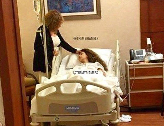 صور ميريام فارس في المستشفى تطلق الشكوك حول ولادتها والنجمة تؤكد: اصبت بتسمم صورة رقم 4 صور ميريام فارس في المستشفى تطلق الشكوك حول ولادتها والنجمة تؤكد: اصبت بتسمم صورة رقم 4
