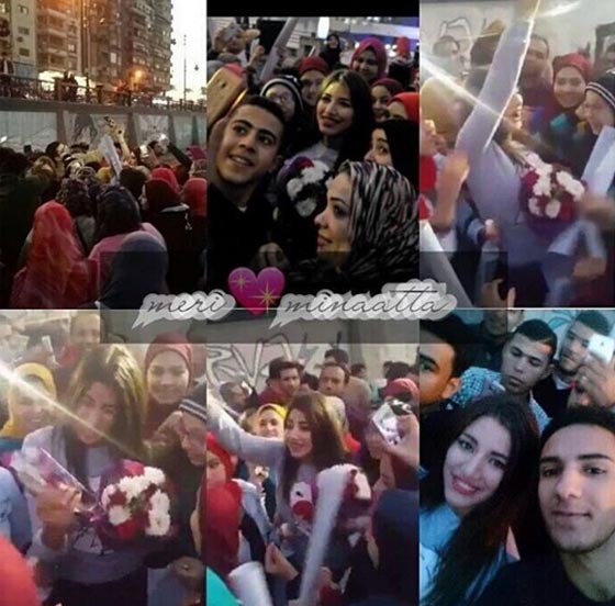 فيديو وصور: استقبال ملكي لنجمة ستار اكاديمي هايدي موسى في القاهرة والمنصورة صورة رقم 1 فيديو وصور: استقبال ملكي لنجمة ستار اكاديمي هايدي موسى في القاهرة والمنصورة صورة رقم 1