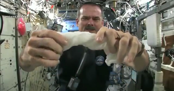 فيديو مثير.. شاهد كيف تتدفق المياه في الفضاء حين تنعدم الجاذبية صورة رقم 2