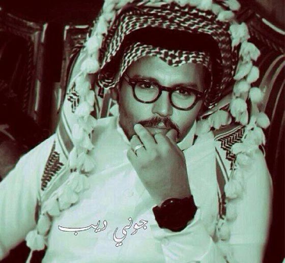 صور فنانين عالميين يرتدون الجلباب الخليجى والعقال: حقيقة ام فوتوشوب؟ صورة رقم 5 صور فنانين عالميين يرتدون الجلباب الخليجى والعقال: حقيقة ام فوتوشوب؟ صورة رقم 5