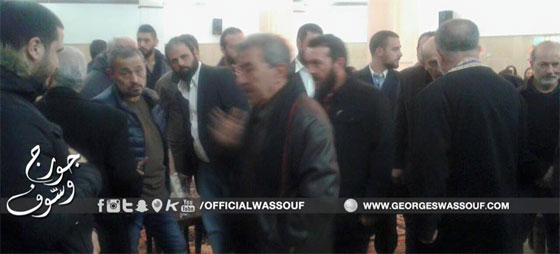 الصور الأولى من جنازة والد جورج وسوف بحضور الاهل والاصدقاء صورة رقم 4 الصور الأولى من جنازة والد جورج وسوف بحضور الاهل والاصدقاء صورة رقم 4