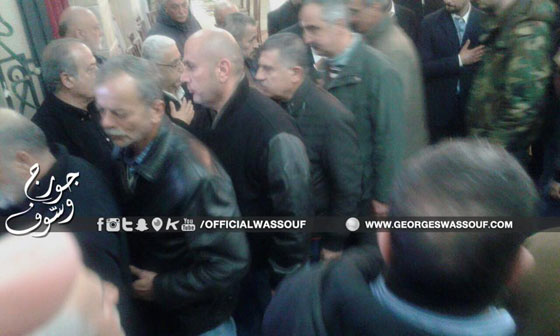الصور الأولى من جنازة والد جورج وسوف بحضور الاهل والاصدقاء صورة رقم 5 الصور الأولى من جنازة والد جورج وسوف بحضور الاهل والاصدقاء صورة رقم 5