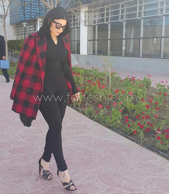 صور هيفاء وهبي بـ جمبسوت ضيق وحقيبة يد مرصعة بالالماس صورة رقم 4 صور هيفاء وهبي بـ جمبسوت ضيق وحقيبة يد مرصعة بالالماس صورة رقم 4