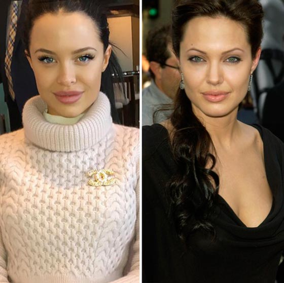 هل تعرفون من هي مارا تيجن؟! انها شبيهة انجلينا جولي بنسخة مكررة عنها صورة رقم 2 هل تعرفون من هي مارا تيجن؟! انها شبيهة انجلينا جولي بنسخة مكررة عنها صورة رقم 2
