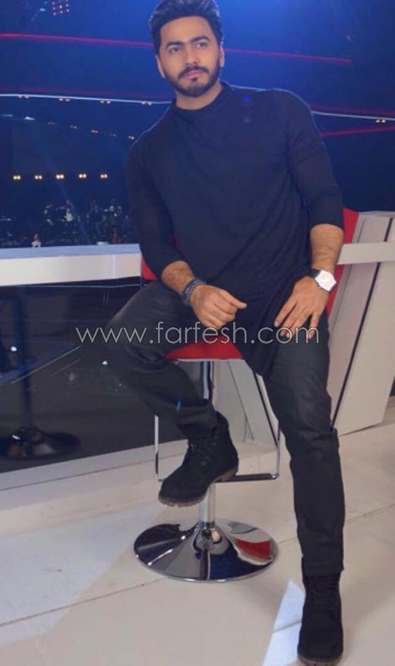 تامر حسني يعثر على نصفه الآخر! اسمه عمر وهو نسخة طبق الاصل عنه صورة رقم 7 تامر حسني يعثر على نصفه الآخر! اسمه عمر وهو نسخة طبق الاصل عنه صورة رقم 7