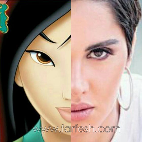 صور فنانين عرب يشبهون ابطال ديزني.: مي عمر سندريلا واحمد عز الأمير! صورة رقم 4