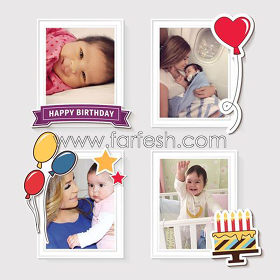 كارول سماحة تعايد ابنتها تالا في عيد ميلادها الأول بكلمات مؤثرة وكعكة وردية صورة رقم 2 كارول سماحة تعايد ابنتها تالا في عيد ميلادها الأول بكلمات مؤثرة وكعكة وردية صورة رقم 2