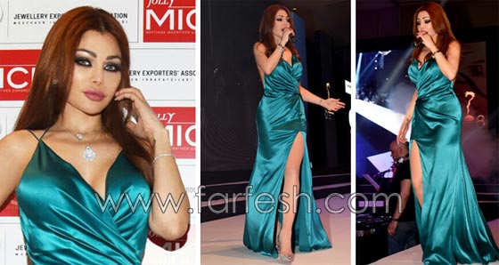 اليسا تلبس فستان هيفاء وهبي وتقلدها في اطلالتها! صورة رقم 2 اليسا تلبس فستان هيفاء وهبي وتقلدها في اطلالتها! صورة رقم 2