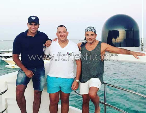 صور عمرو دياب الاخيرة تفضح ملامح تقدمه في العمر صورة رقم 2 صور عمرو دياب الاخيرة تفضح ملامح تقدمه في العمر صورة رقم 2