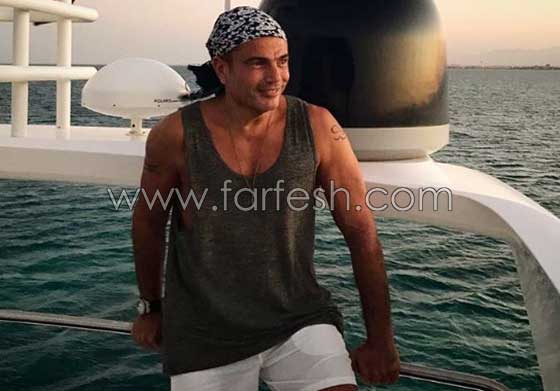 صور عمرو دياب الاخيرة تفضح ملامح تقدمه في العمر صورة رقم 3 صور عمرو دياب الاخيرة تفضح ملامح تقدمه في العمر صورة رقم 3