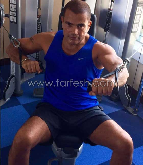 فيديو عمرو دياب يمارس الرياضة ويحتفل بعيد ميلاده الـ55 في الجيم صورة رقم 7 فيديو عمرو دياب يمارس الرياضة ويحتفل بعيد ميلاده الـ55 في الجيم صورة رقم 7