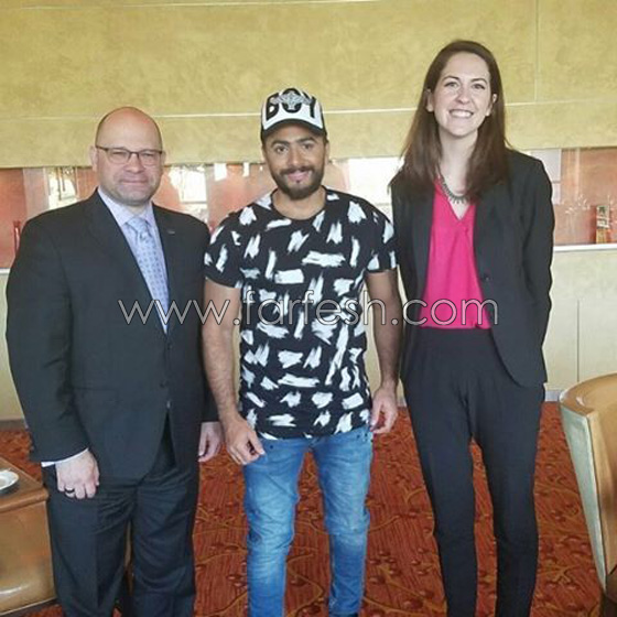 صور وفيديو تامر حسني يحيي حفلا في أمريكا ويقود سيارة غريبة صورة رقم 4 صور وفيديو تامر حسني يحيي حفلا في أمريكا ويقود سيارة غريبة صورة رقم 4