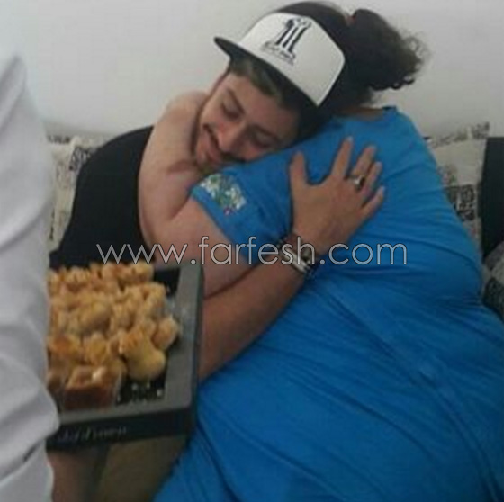  صور سعد المجرد يحقق حلم الطفلة المغربية آية أضخم طفلة في العالم صورة رقم 6