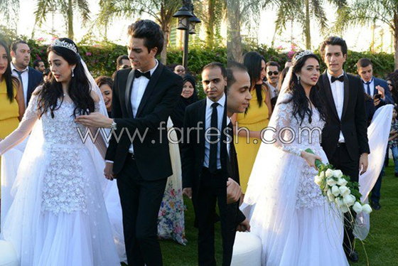 صور فساتين زفاف فنانات دخلن القفص الذهبي هذا العام.. أيها الأجمل؟ صورة رقم 11 صور فساتين زفاف فنانات دخلن القفص الذهبي هذا العام.. أيها الأجمل؟ صورة رقم 11