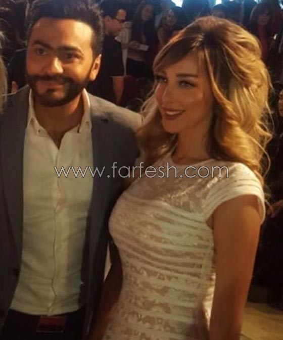 صور تامر حسني يغني لزوجته الشقراء الجميلة بسمة بوسيل متغزلا بها صورة رقم 7 صور تامر حسني يغني لزوجته الشقراء الجميلة بسمة بوسيل متغزلا بها صورة رقم 7