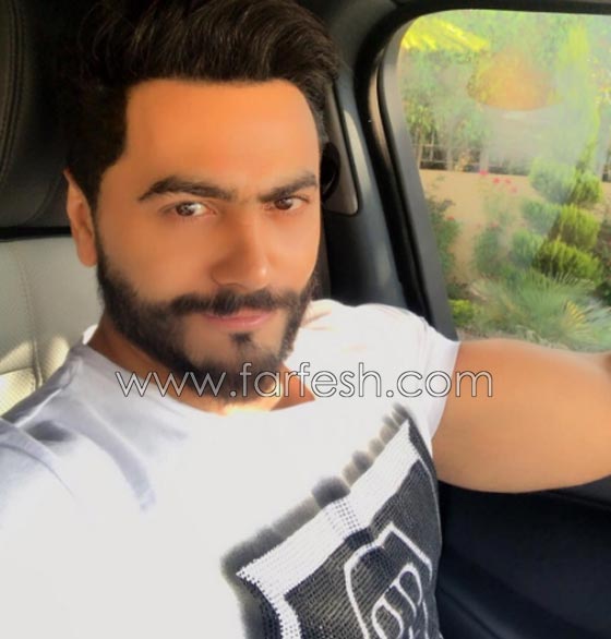 صور تامر حسني يغني لزوجته الشقراء الجميلة بسمة بوسيل متغزلا بها صورة رقم 12 صور تامر حسني يغني لزوجته الشقراء الجميلة بسمة بوسيل متغزلا بها صورة رقم 12