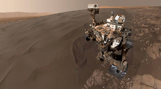 مسبار ناسا يلتقط صورة سيلفي بانورامية لكوكب المريخ صورة رقم 1