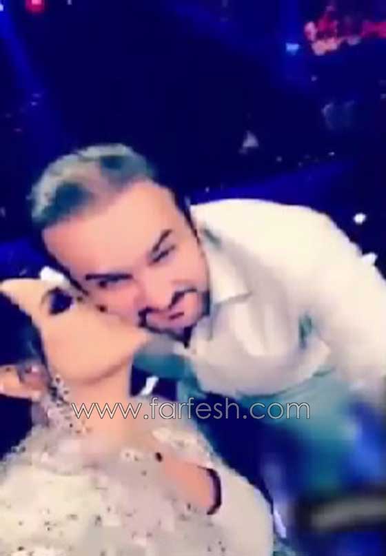 فيديو احلام وزوجها يتبادلان القبلات في عرب ايدول صورة رقم 1 فيديو احلام وزوجها يتبادلان القبلات في عرب ايدول صورة رقم 1