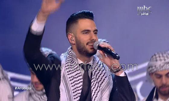 الفلسطيني يعقوب شاهين يخطف لقب عرب ايدول 4 ويهديه لأمير وعمار صورة رقم 2