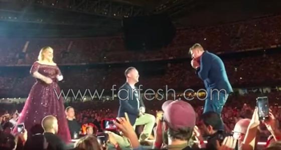 فيديو طلب زواج مثلي بحفل اديل فماذا كان رد فعلها؟ صورة رقم 2 فيديو طلب زواج مثلي بحفل اديل فماذا كان رد فعلها؟ صورة رقم 2